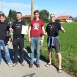 v.l. Benjamin Aldag, Ulrich Sperber, Sebastian Finsterwalder, Alexander Fischer-Brandies