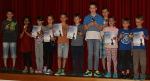 Siegerehrung beim 5. Vaterstettener Jugend- und Amateur-Pokal 2016
