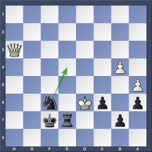 Schachaufgabe beim Kulturspektakel: Schachmatt in einem Zug!